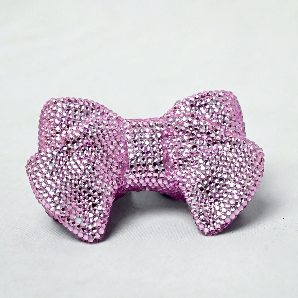 Bow Mini Pink Clutch - Crystal