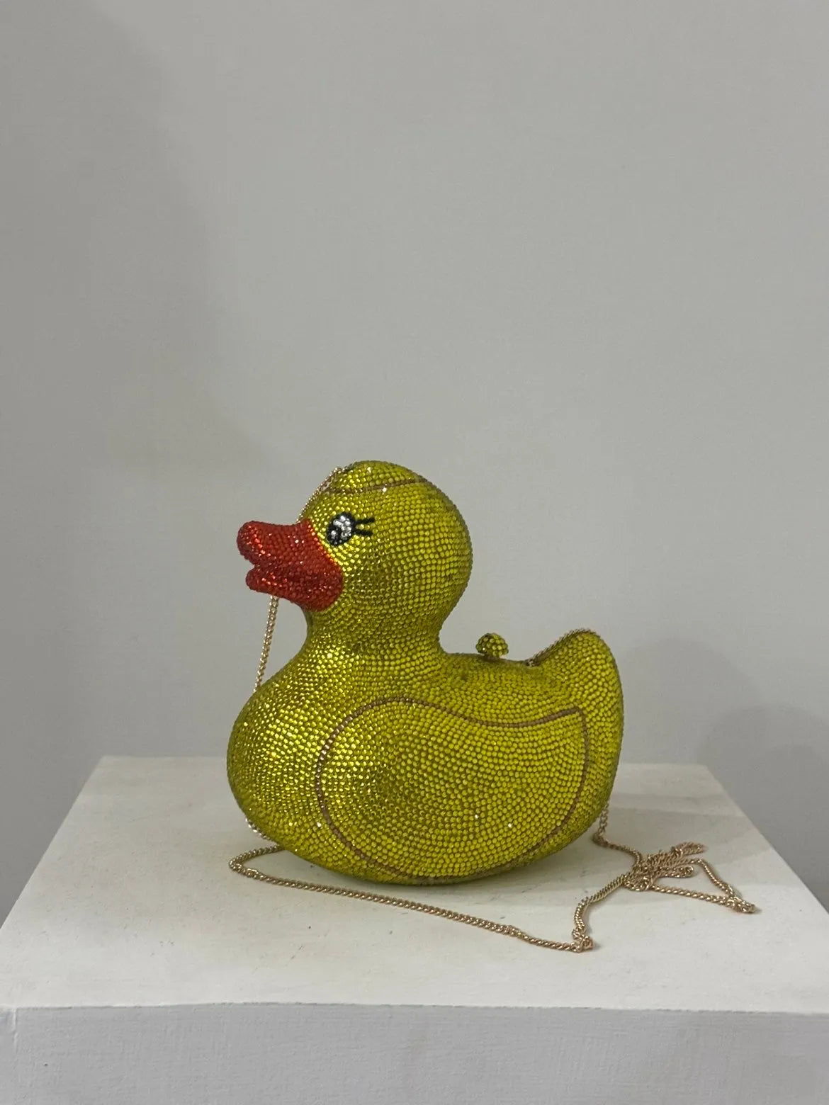 Duckling Charm Clutch - Crystal