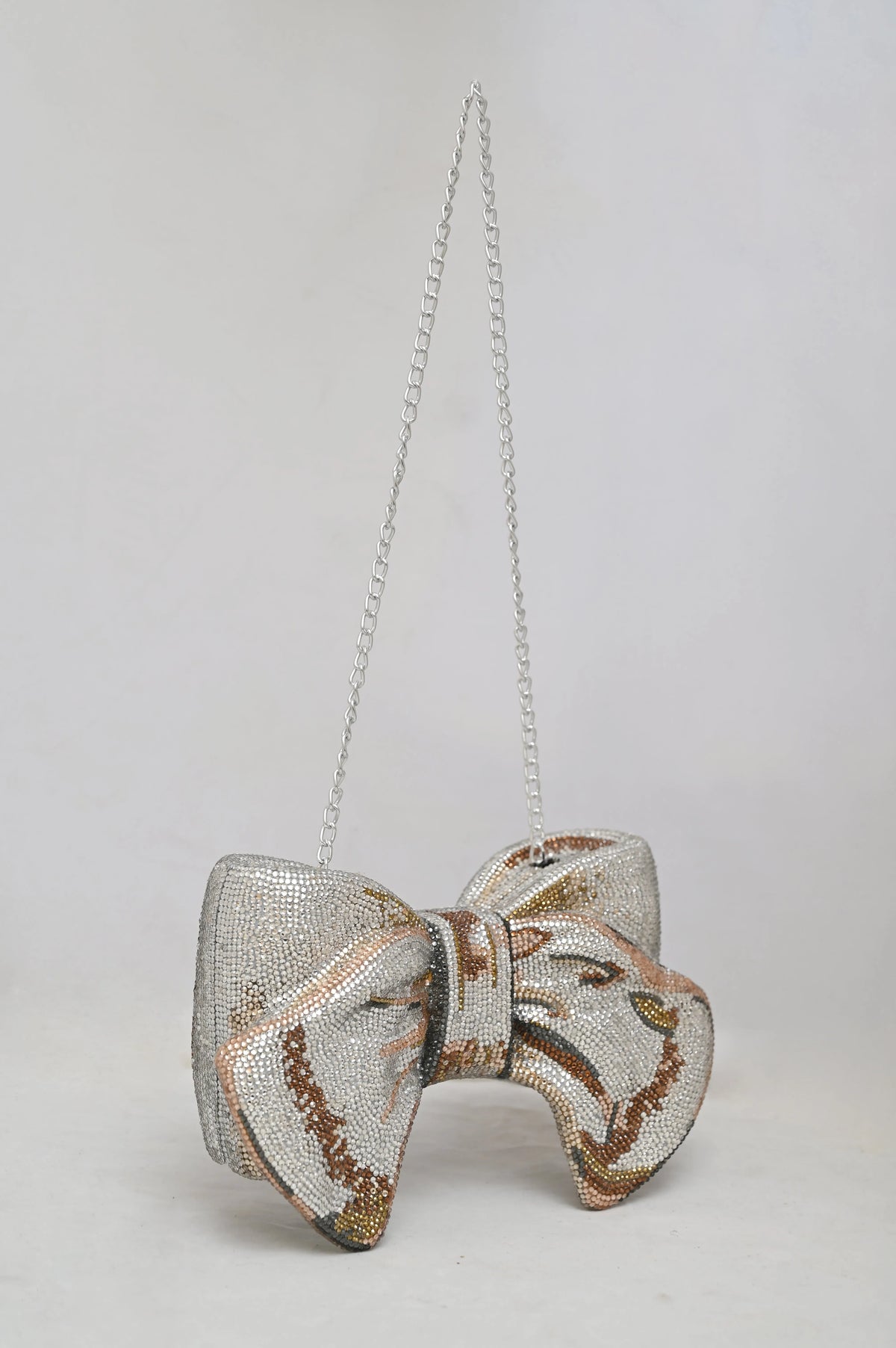 Bow Aurora Clutch - Crystal