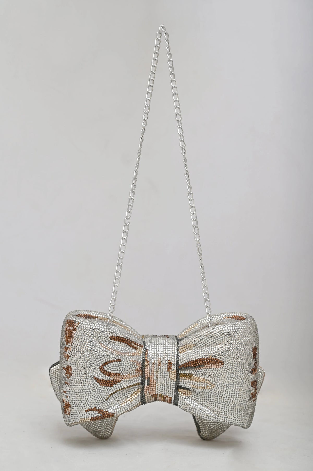 Bow Aurora Clutch - Crystal